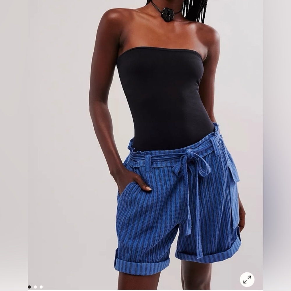 Free People Blue Women's Shorts